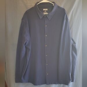 Duluth Trading Co Dark Blue Button-up Shirt
